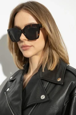 Versace BRĄZOWY Okulary przeciwsłoneczne