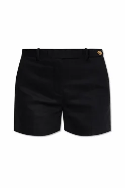 Versace CZARNY Bawełniane szorty