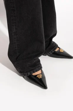 Versace CZARNY Buty na obcasie `La Medusa`