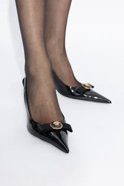Versace CZARNY Buty na obcasie