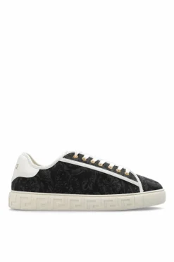 Versace CZARNY Buty sportowe ‘Barocco Greca’