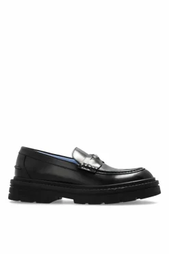 Versace CZARNY Buty typu `loafers`