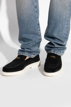 Versace CZARNY Buty typu `loafers`