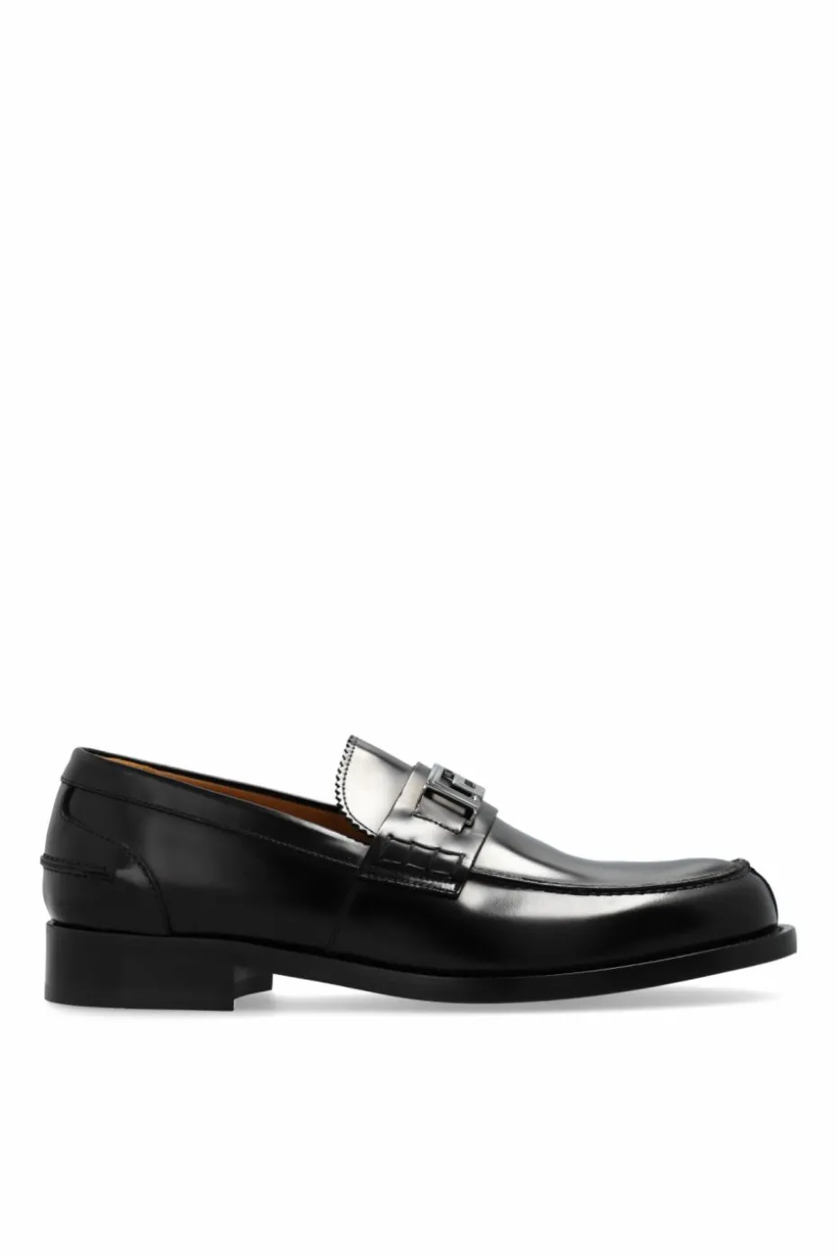 Versace CZARNY Buty typy `loafers`