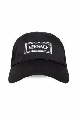 Versace CZARNY Czapka z daszkiem