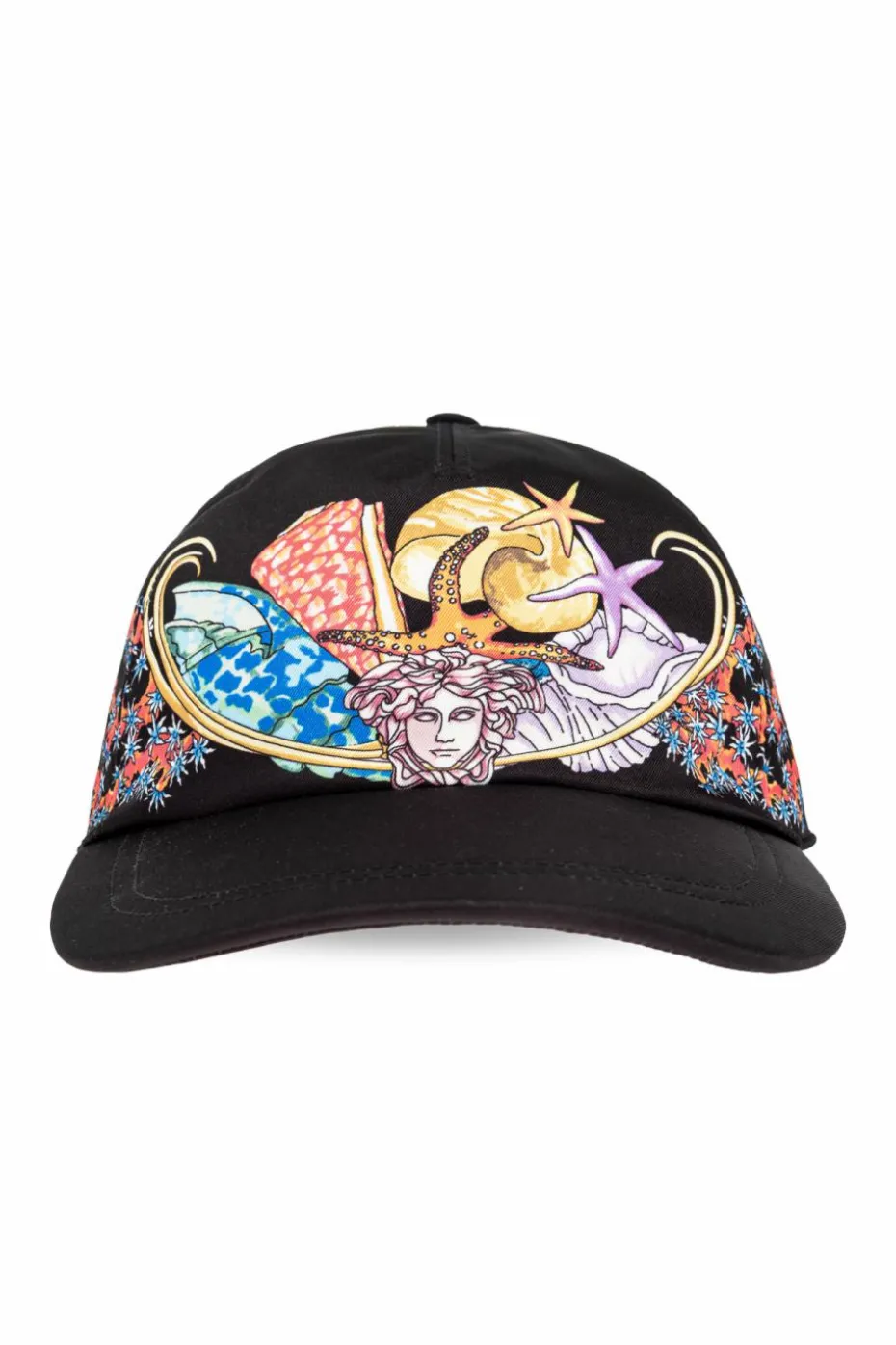 Versace CZARNY Czapka z daszkiem