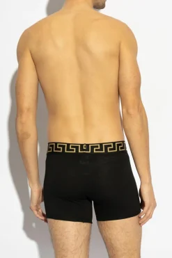 Versace CZARNY Dwupak bokserek