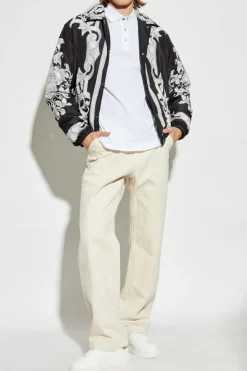 Versace CZARNY Dwustronna kurtka