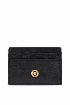 Versace CZARNY Etui na karty