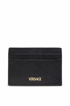 Versace CZARNY Etui na karty