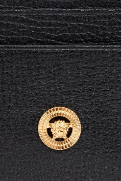 Versace CZARNY Etui na karty
