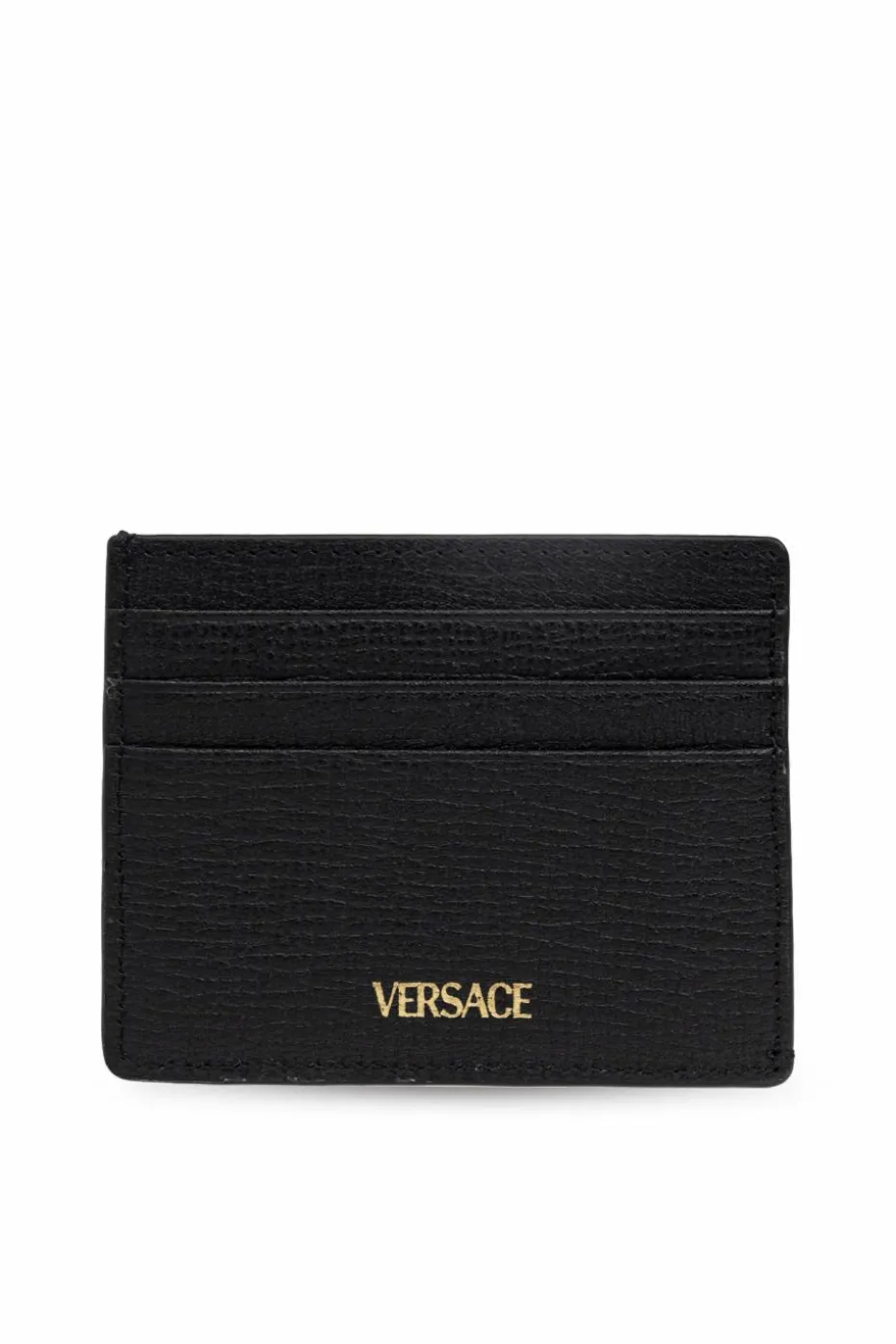 Versace CZARNY Etui na karty