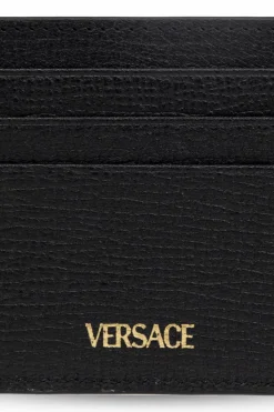Versace CZARNY Etui na karty
