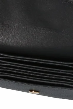 Versace CZARNY Etui na karty z logo