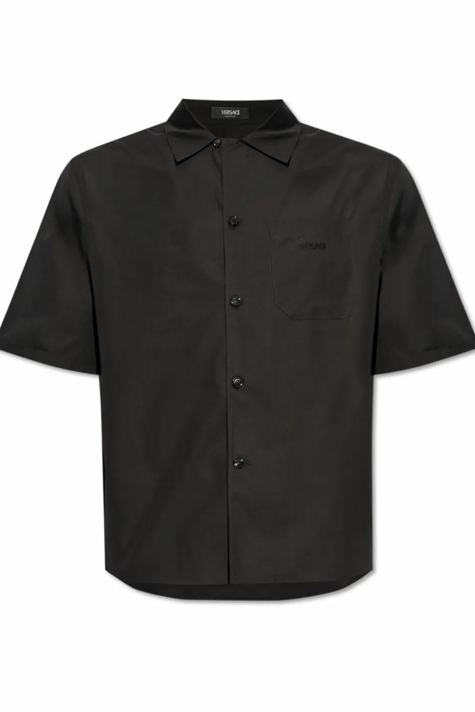 Versace CZARNY Koszula z logo