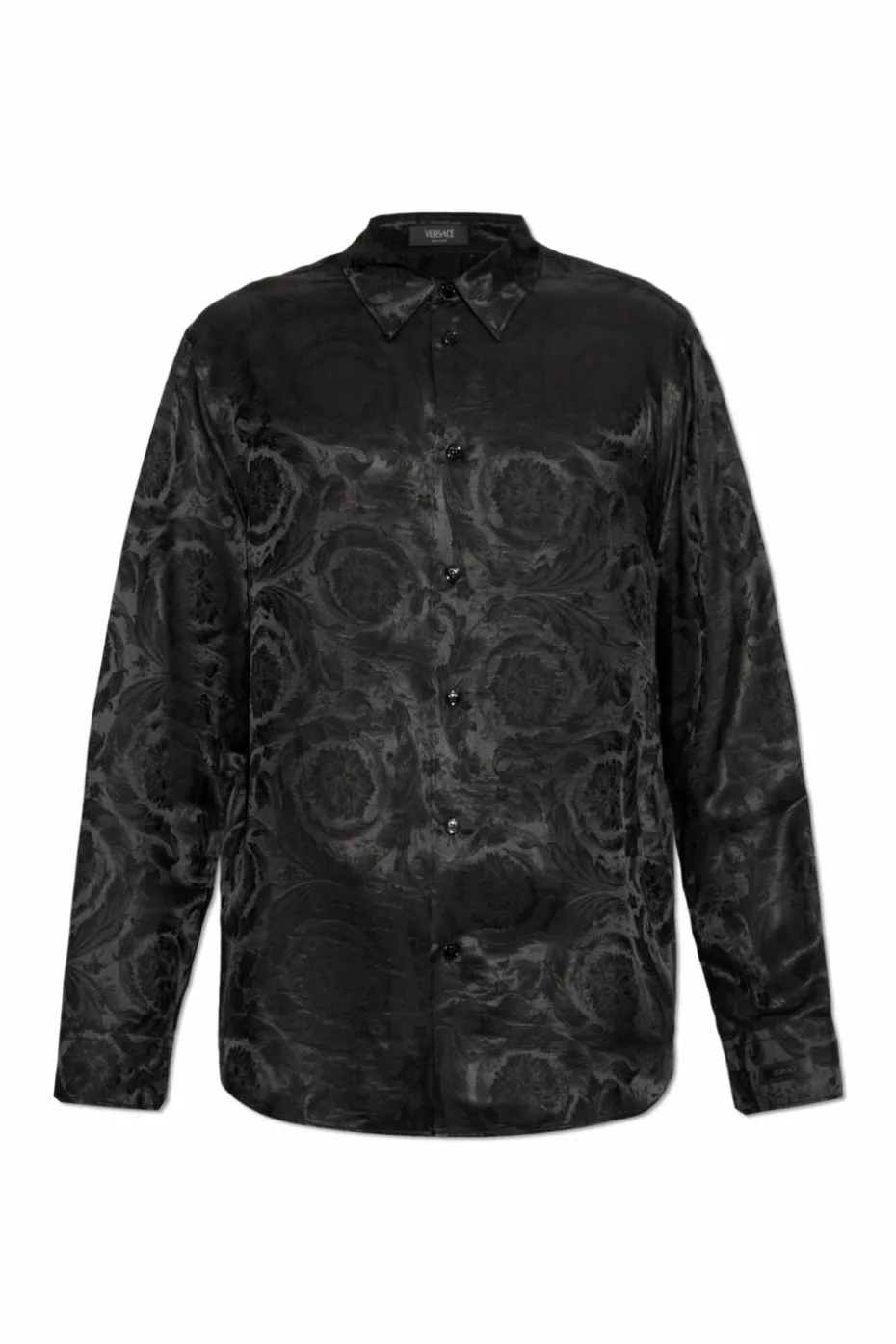 Versace CZARNY Koszula ze wzorem `Barocco`