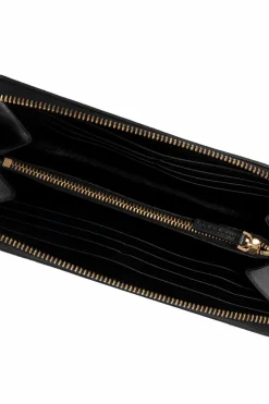 Versace CZARNY Portfel z głową Meduzy