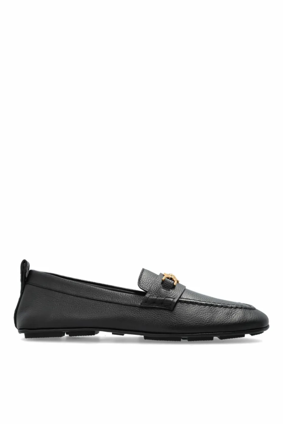 Versace CZARNY Skórzane mokasyny