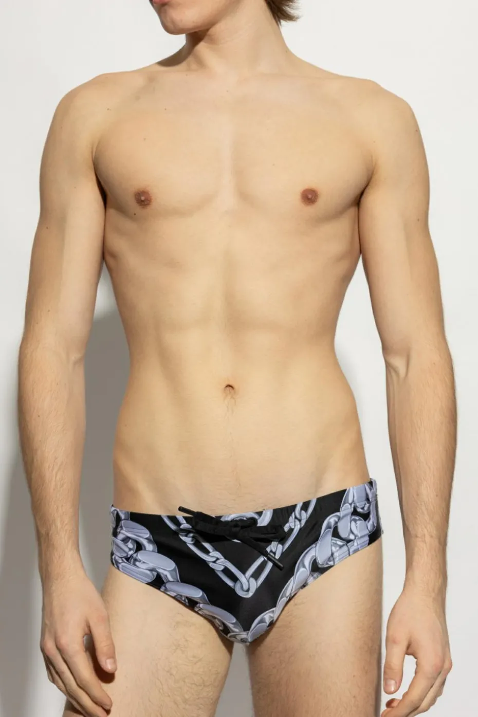 Versace CZARNY Slipy kąpielowe