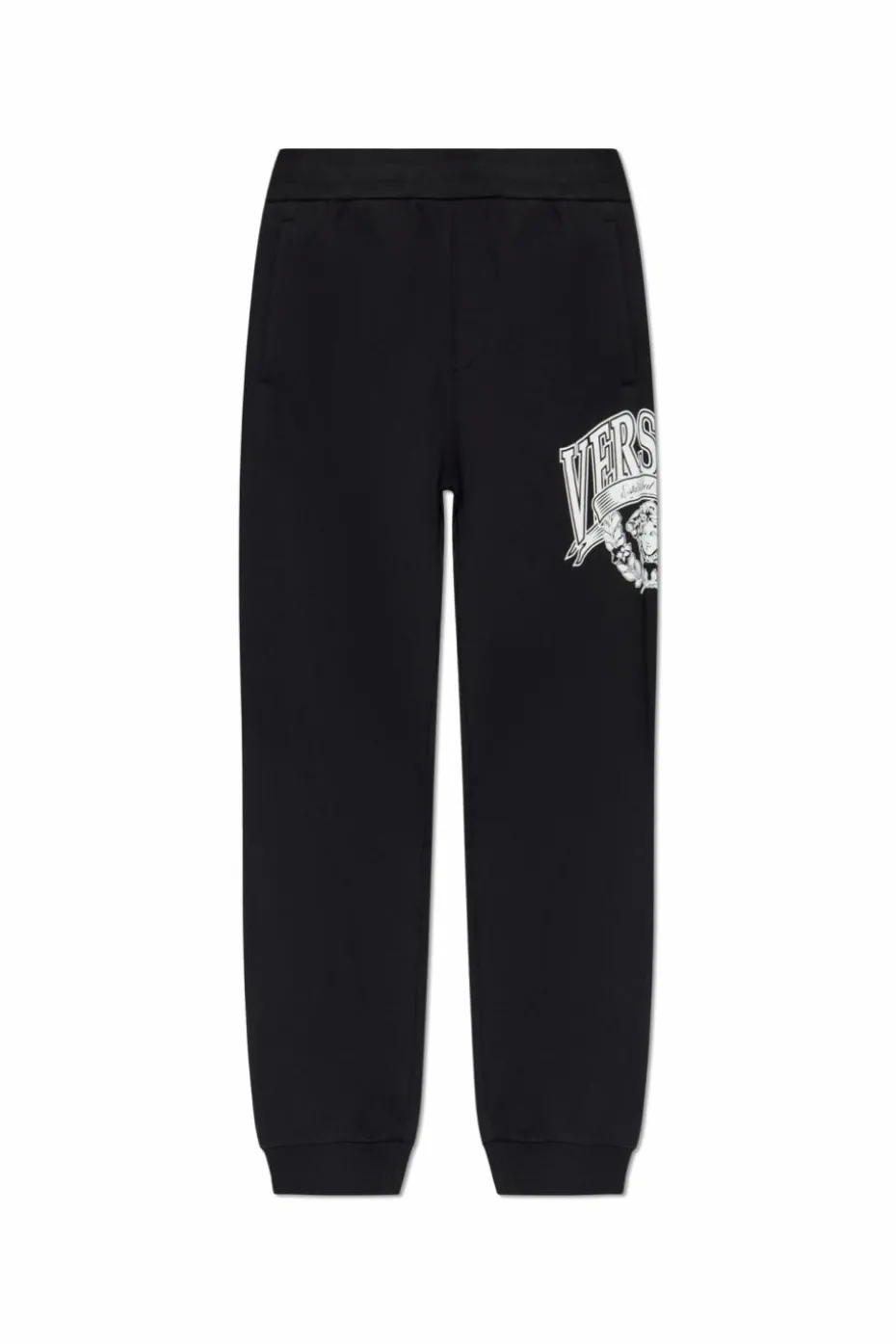 Versace CZARNY Spodnie dresowe