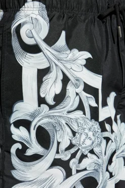 Versace CZARNY Szorty kąpielowe