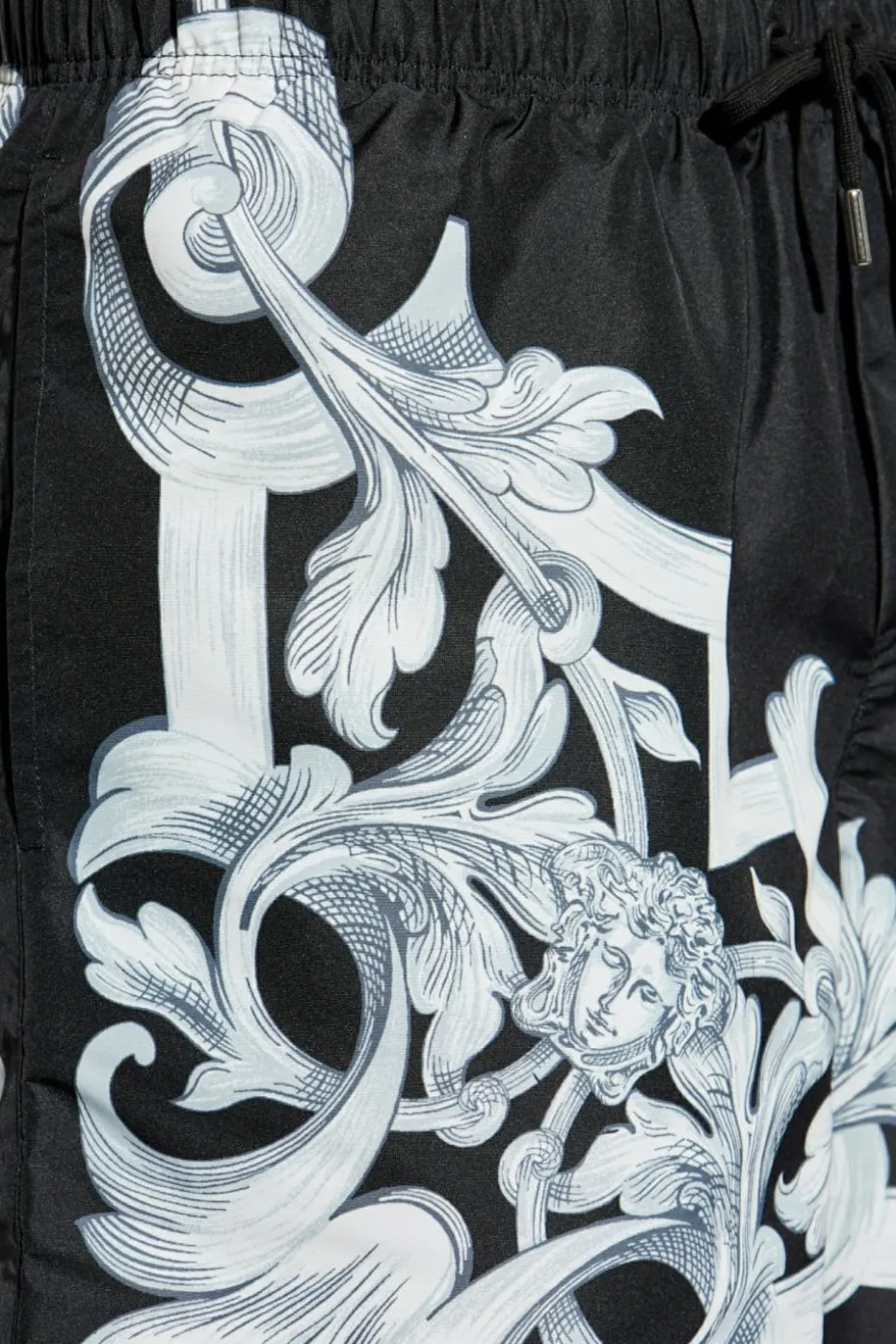Versace CZARNY Szorty kąpielowe