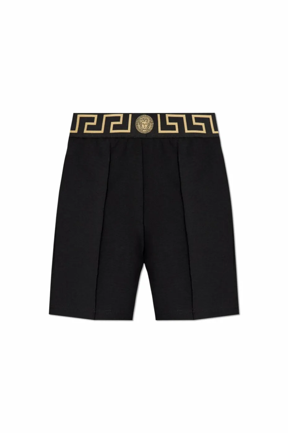Versace CZARNY Szorty z logo