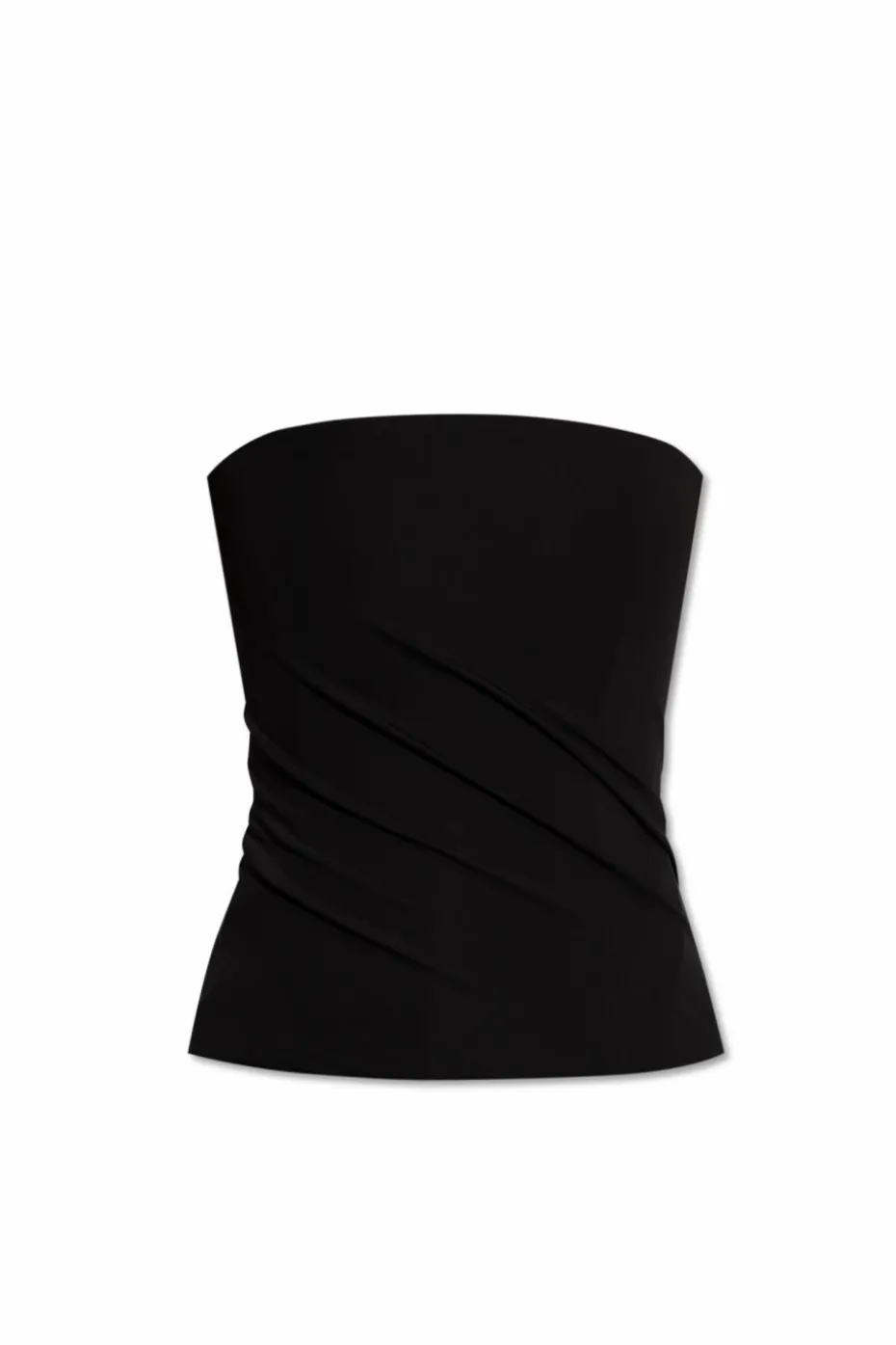 Versace CZARNY Top z odkrytymi ramionami