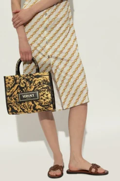 Versace CZARNY Torba `Athena Small`