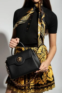 Versace CZARNY Torba na ramię ‘La Medusa Medium’
