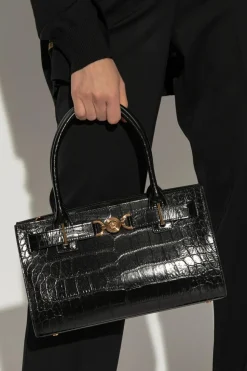 Versace CZARNY Torba na ramię ‘Medusa `95 Medium’
