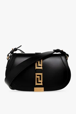 Versace CZARNY Torba na ramię ‘Greca Goddess’
