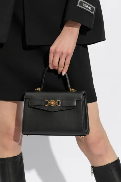Versace CZARNY Torba na ramię ‘Medusa '95 Small’