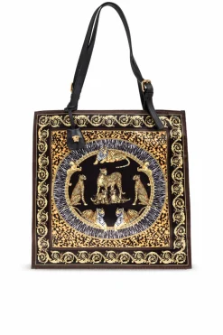 Versace CZARNY Torba typu `shopper`