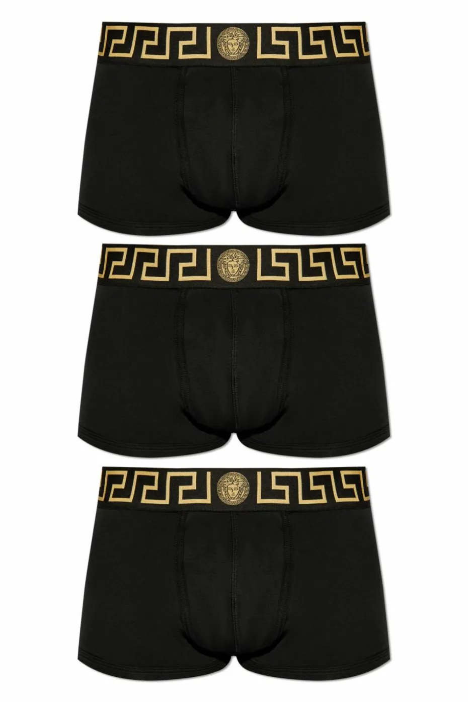 Versace CZARNY Trójpak bokserek