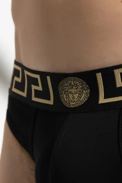 Versace CZARNY Trójpak slipów