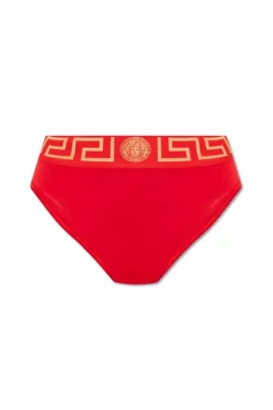 Versace CZERWONY Bawełniane figi