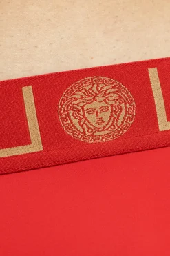 Versace CZERWONY Slipy kąpielowe