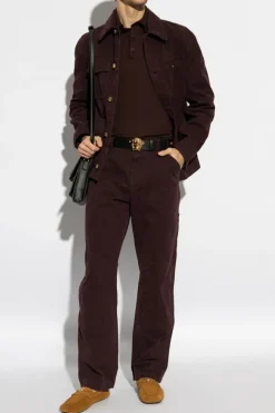 Versace FIOLETOWY Jeansy typu `cargo`