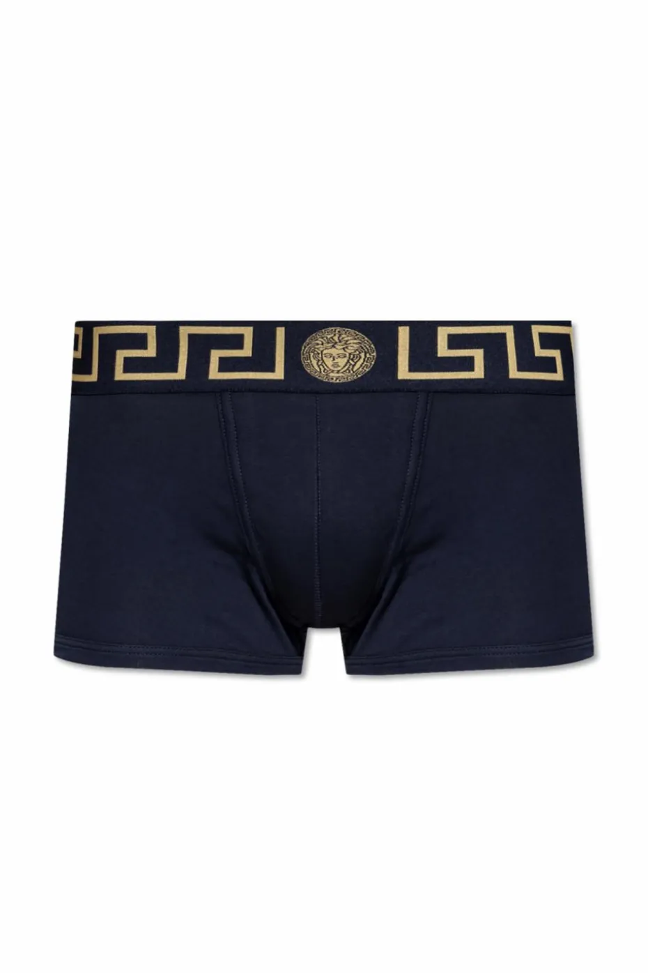 Versace GRANATOWY Bawełniane bokserki