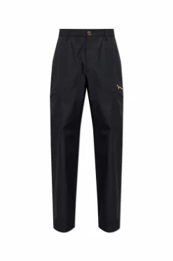 Versace GRANATOWY Spodnie typu `cargo`