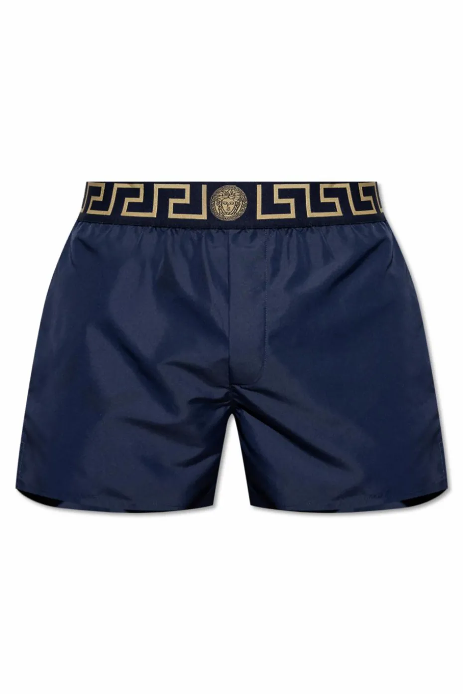 Versace GRANATOWY Szorty kąpielowe