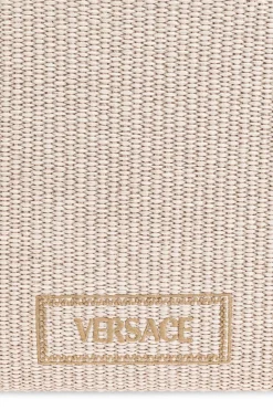 Versace Home beżowy Zestaw czterech ręczników z koszykiem