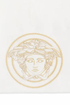 Versace Home BIAŁY Ręcznik kąpielowy z głową Meduzy