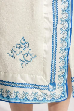 Versace Home BIAŁY Ręcznik kąpielowy z gumą
