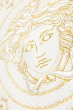 Versace Home BIAŁY Szlafrok z logo