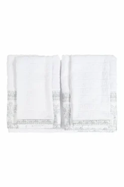 Versace Home BIAŁY Zestaw pięciu ręczników