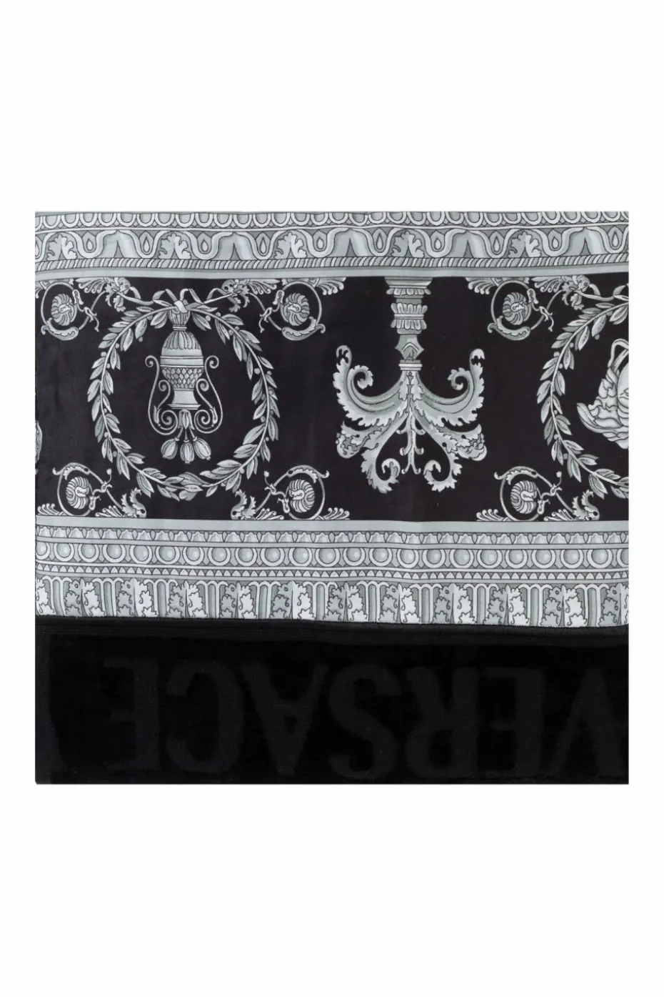 Versace Home CZARNY Bawełniany ręcznik