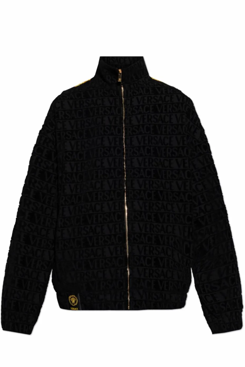 Versace Home CZARNY Bluza z logo