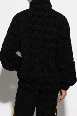 Versace Home CZARNY Bluza z logo